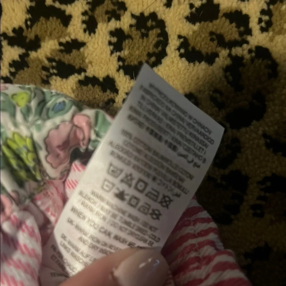 Girls Mini Boden Girls Size 11 Striped Pink Kids Pants with 🩷 Pockets - Picture 6 of 6